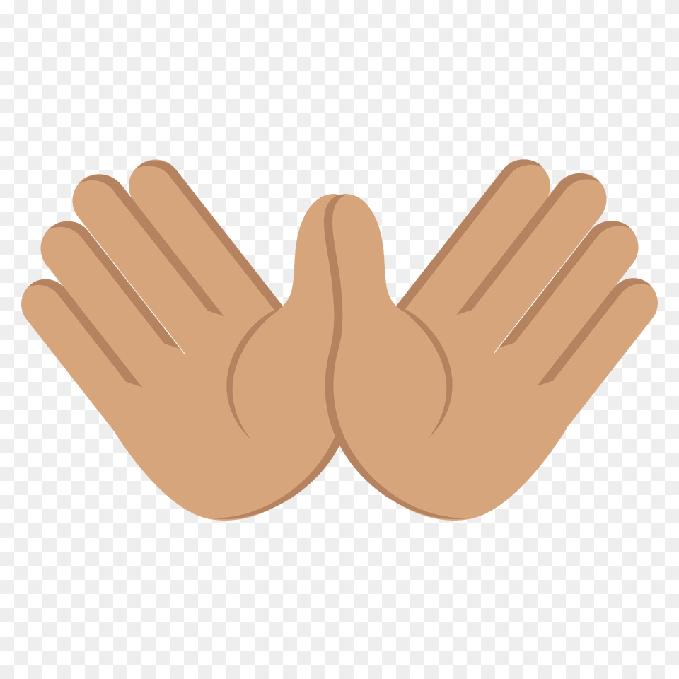 Open Hands Emoji Clipart, Body Part, Hand, Person, Finger Free Png