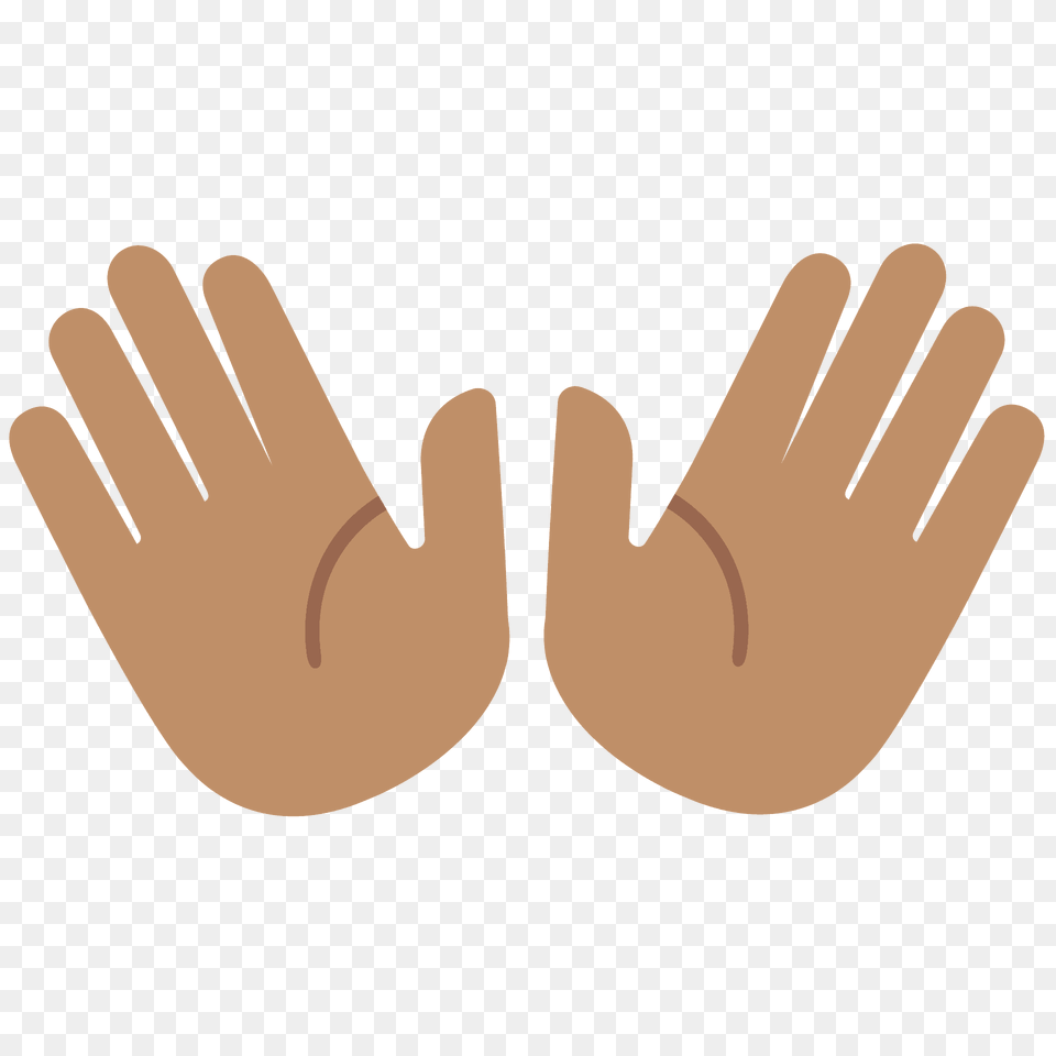 Open Hands Emoji Clipart, Body Part, Hand, Person, Finger Png