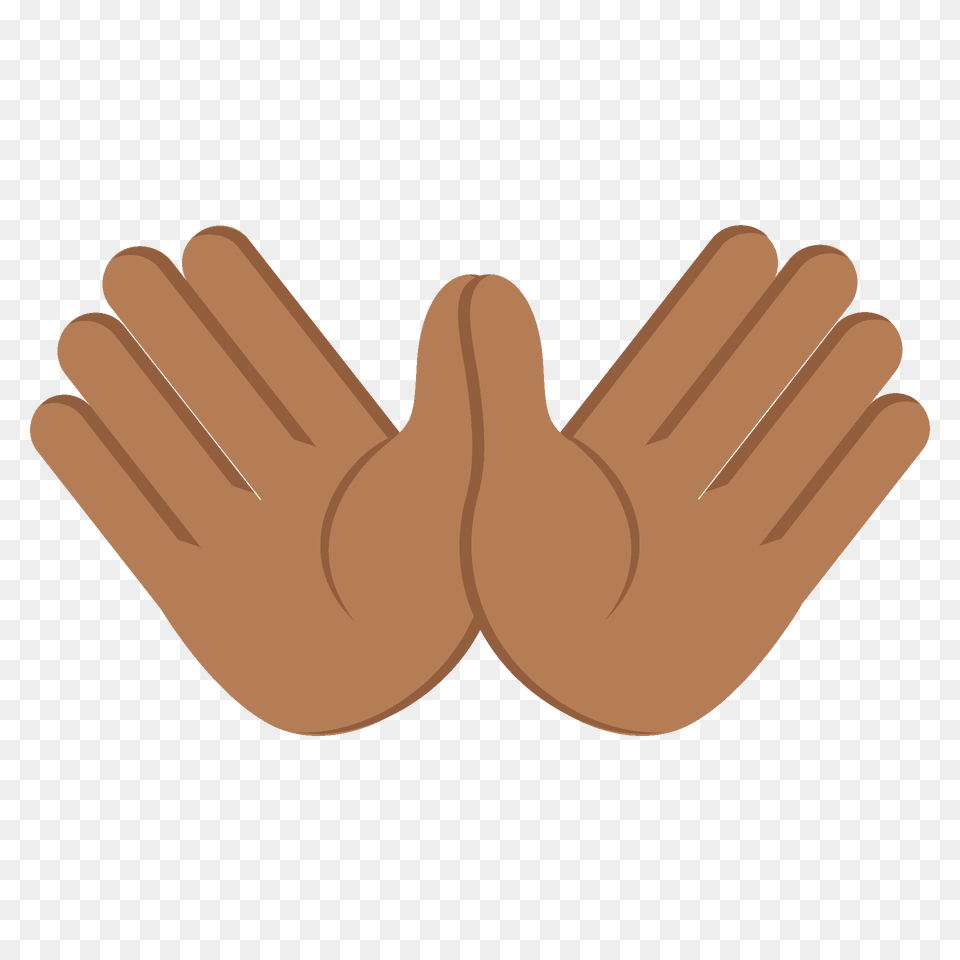 Open Hands Emoji Clipart, Body Part, Hand, Person, Finger Free Png Download
