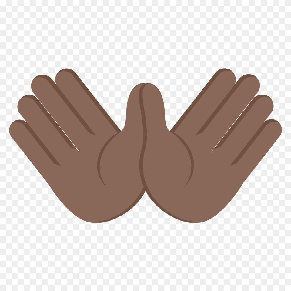 Open Hands Emoji Clipart, Body Part, Finger, Hand, Person Png Image