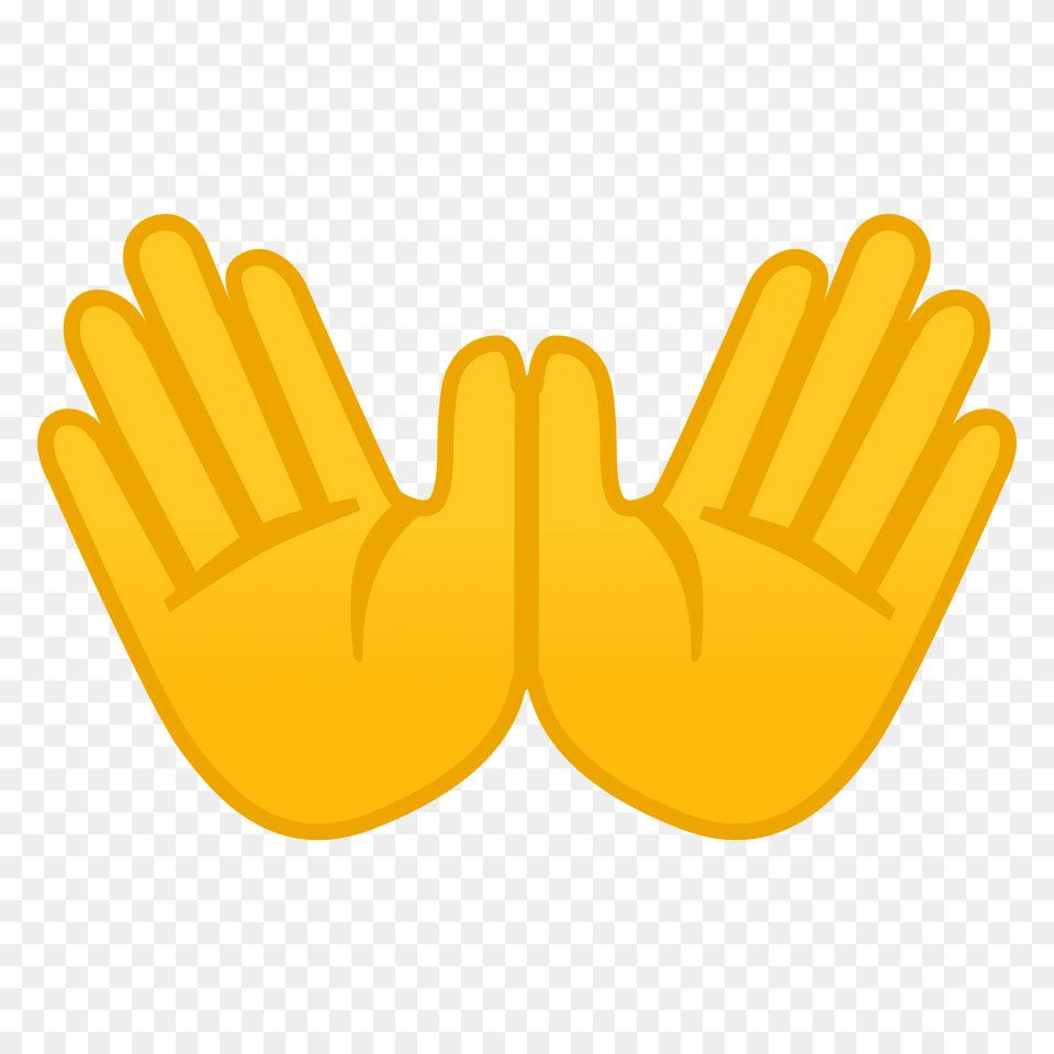 Open Hands Emoji Clipart, Clothing, Glove, Dynamite, Weapon Free Png