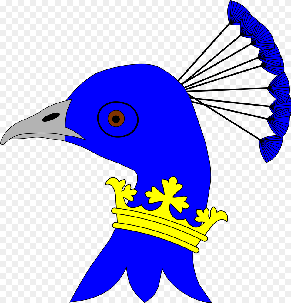 Open Heraldic Peacock, Animal, Beak, Bird, Jay Free Png