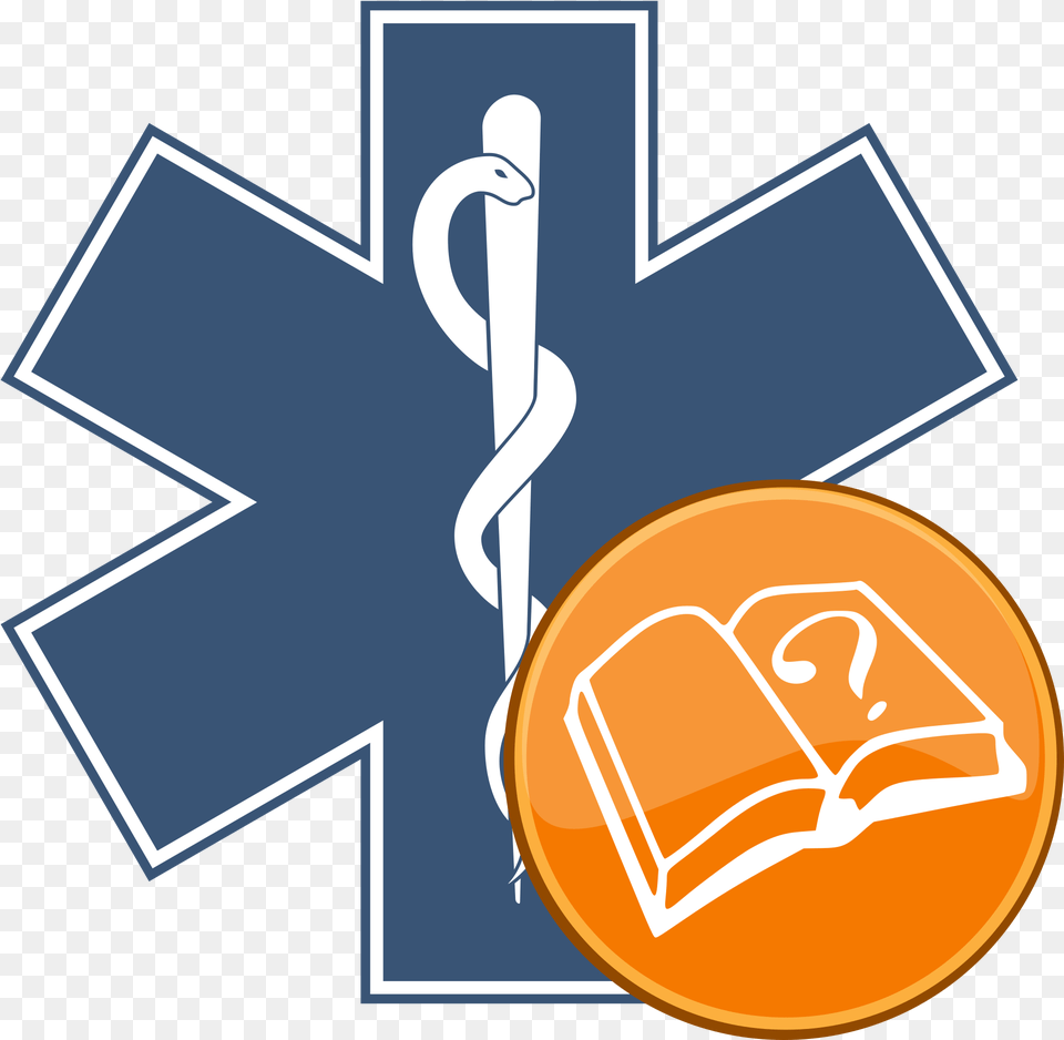 Open High Resolution Star Of Life Ems, Cross, Symbol Free Png Download