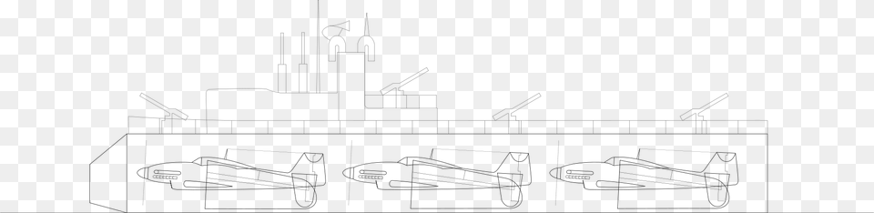 Open I 400 Class Submarine, Cad Diagram, Diagram Free Png Download