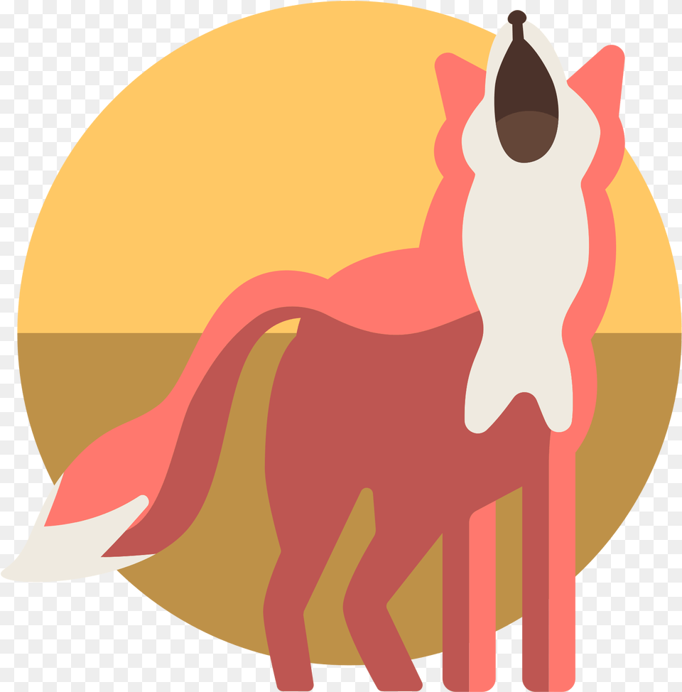 Open Illustration, Animal, Coyote, Mammal, Kangaroo Free Png Download