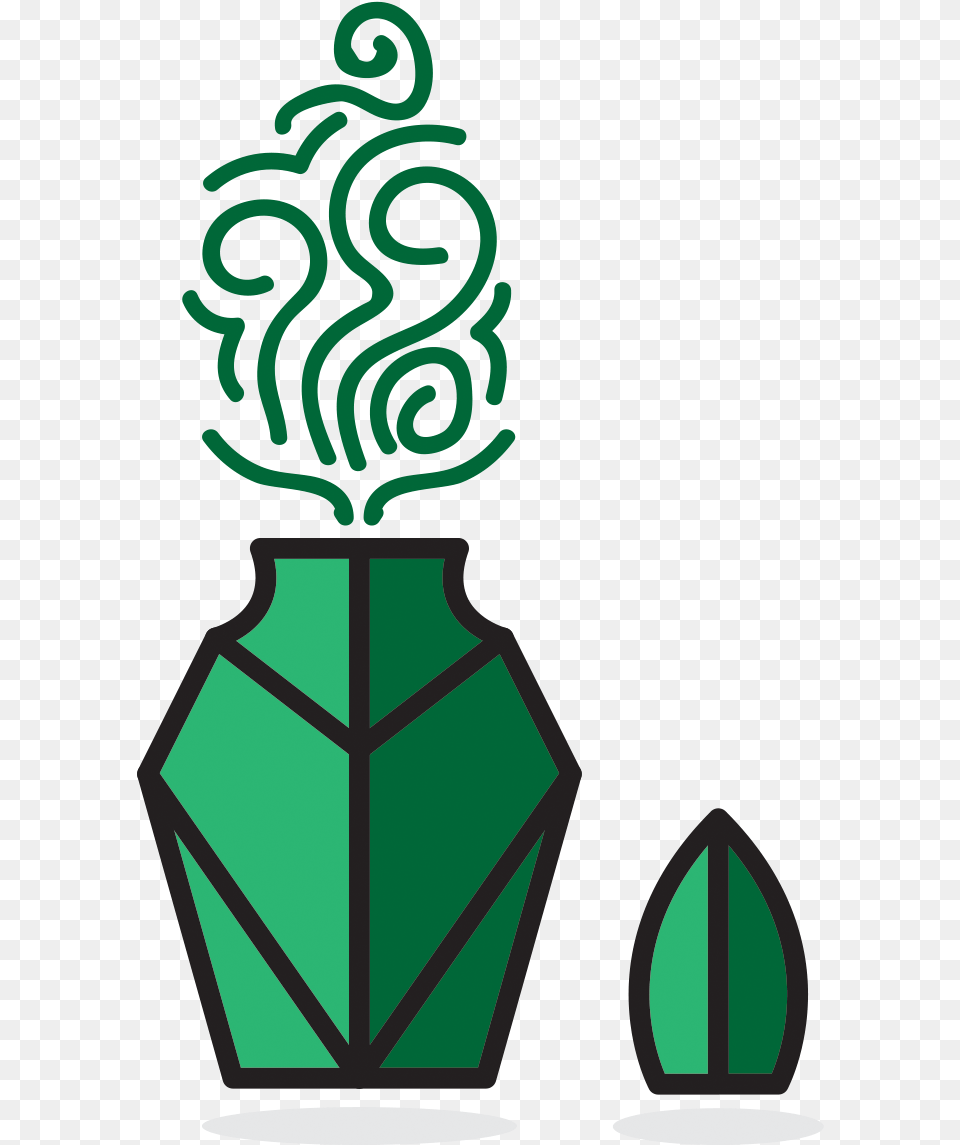 Open Leaf Potion, Light, Bottle Png