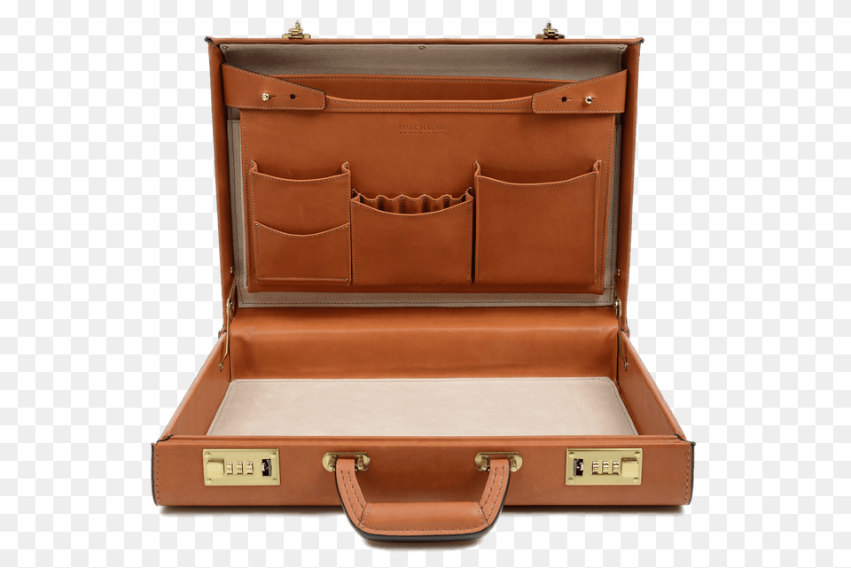 Open Leather Briefcase, Bag, Accessories, Handbag Free Transparent Png