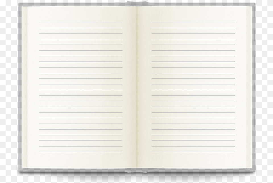 Open Lined Notebook, Book, Page, Publication, Text Png