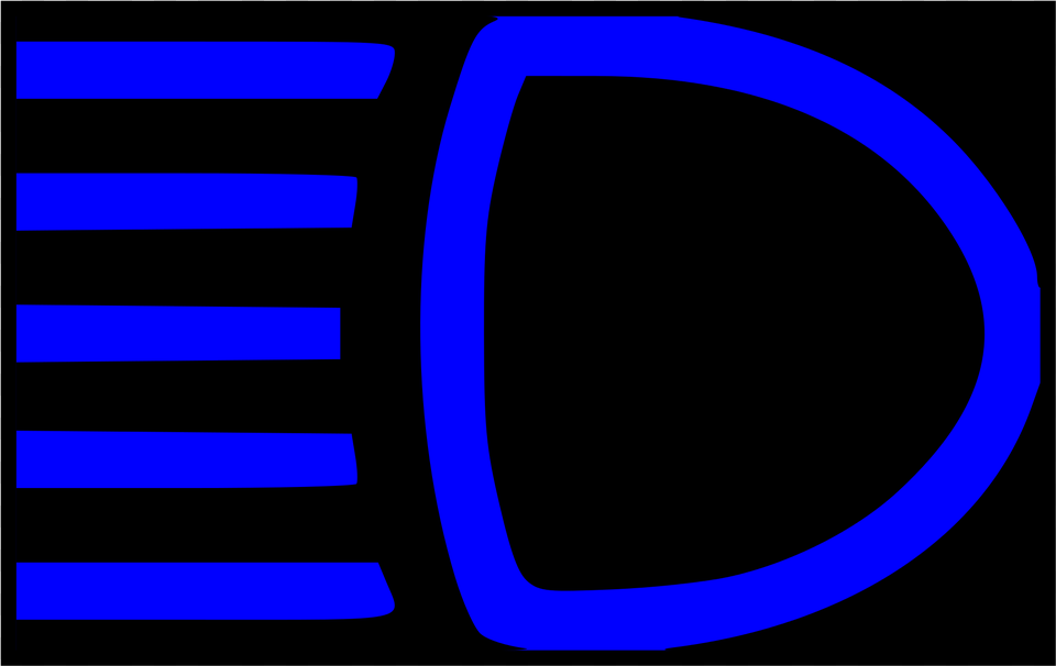 Open Low Beam And High Beam Car Symbol, Logo Free Transparent Png