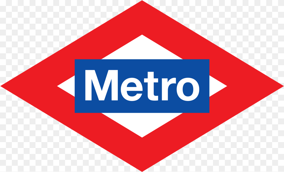 Open Madrid Metro Logo, Sign, Symbol, Road Sign Png Image