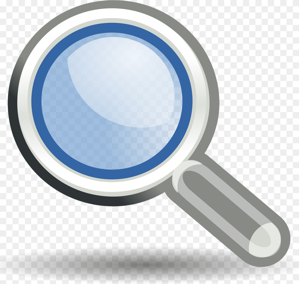 Open Magnifying Glass Search Clipart, Disk Png Image