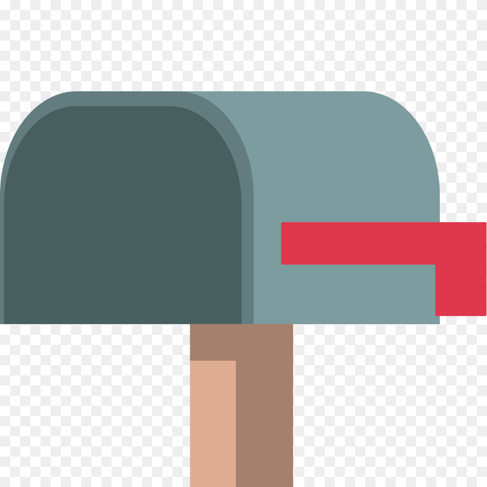 Open Mailbox With Lowered Flag Emoji Clipart Free Png Download