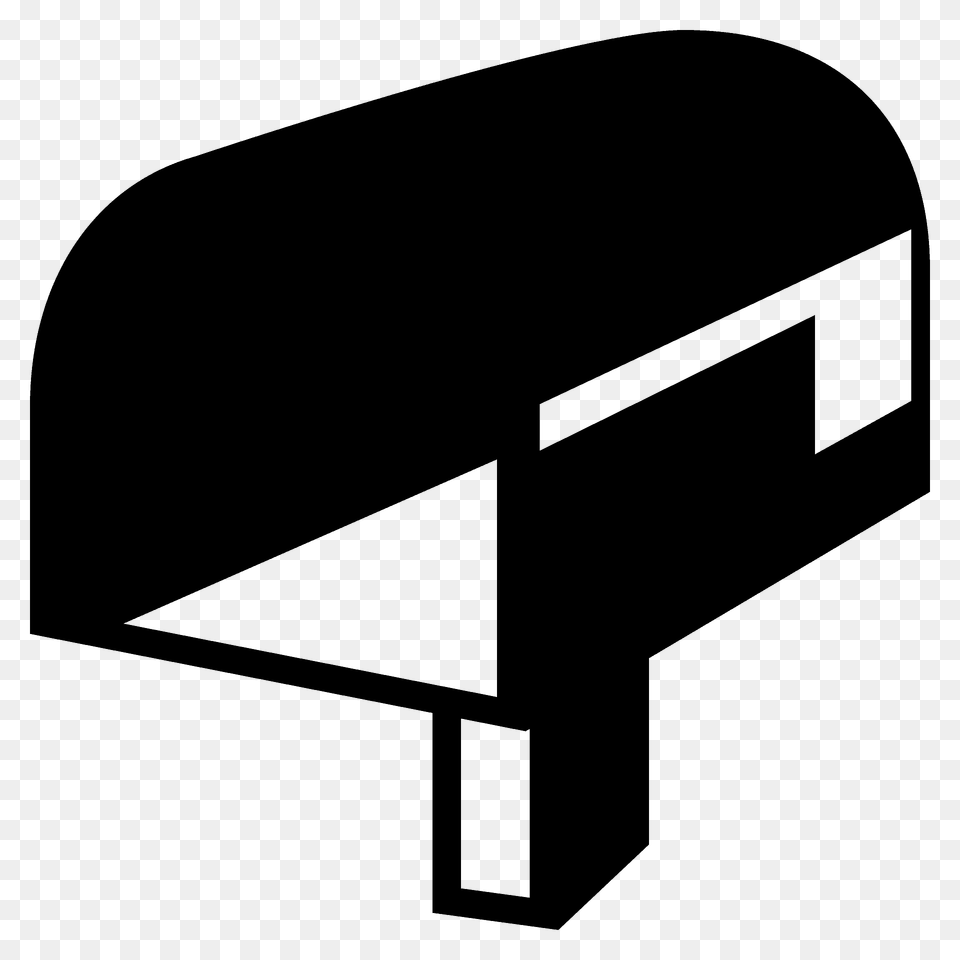 Open Mailbox With Lowered Flag Emoji Clipart Free Png