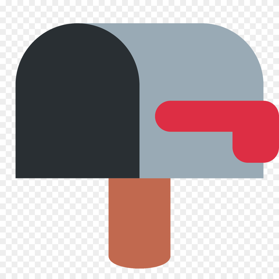 Open Mailbox With Lowered Flag Emoji Clipart Free Transparent Png