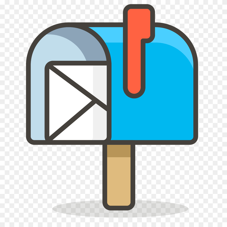 Open Mailbox With Raised Flag Emoji Clipart, Smoke Pipe Png