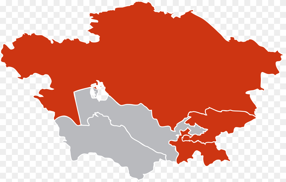 Open Map Of Central Asia Georgia, Chart, Plot, Atlas, Diagram Free Transparent Png