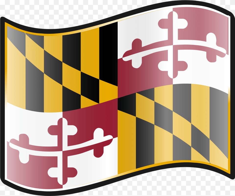 Open Maryland State Flag Free Png Download