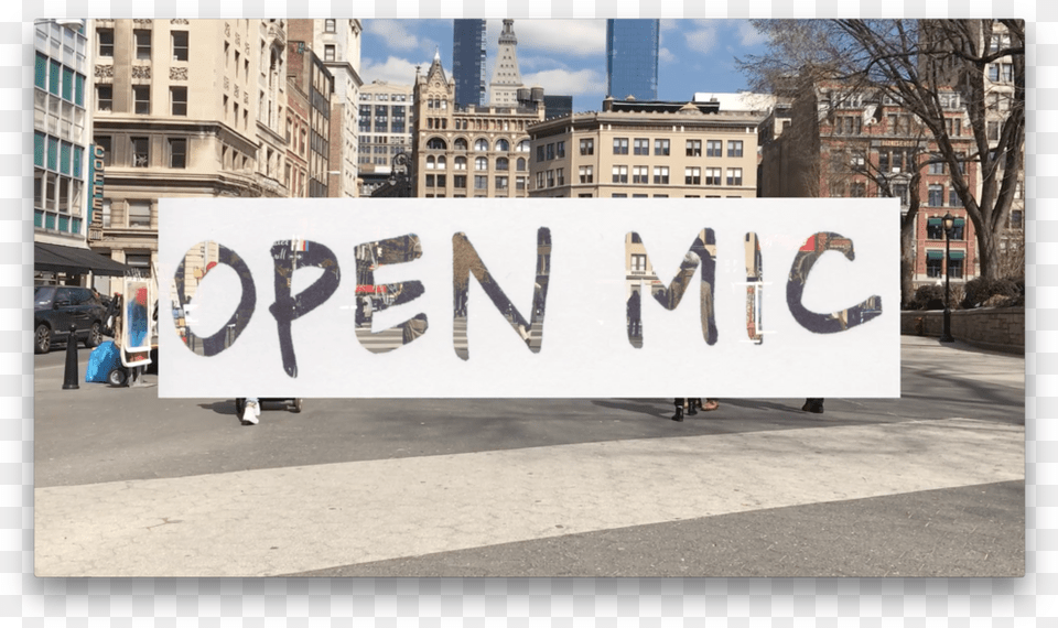 Open Mic Header, Banner, City, Text, Advertisement Png