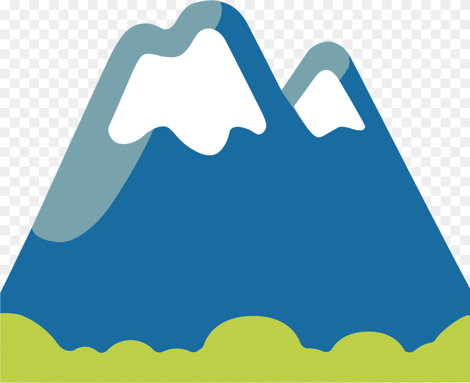 Open Mountain Emoji, Ice, Nature, Outdoors, Iceberg Free Transparent Png