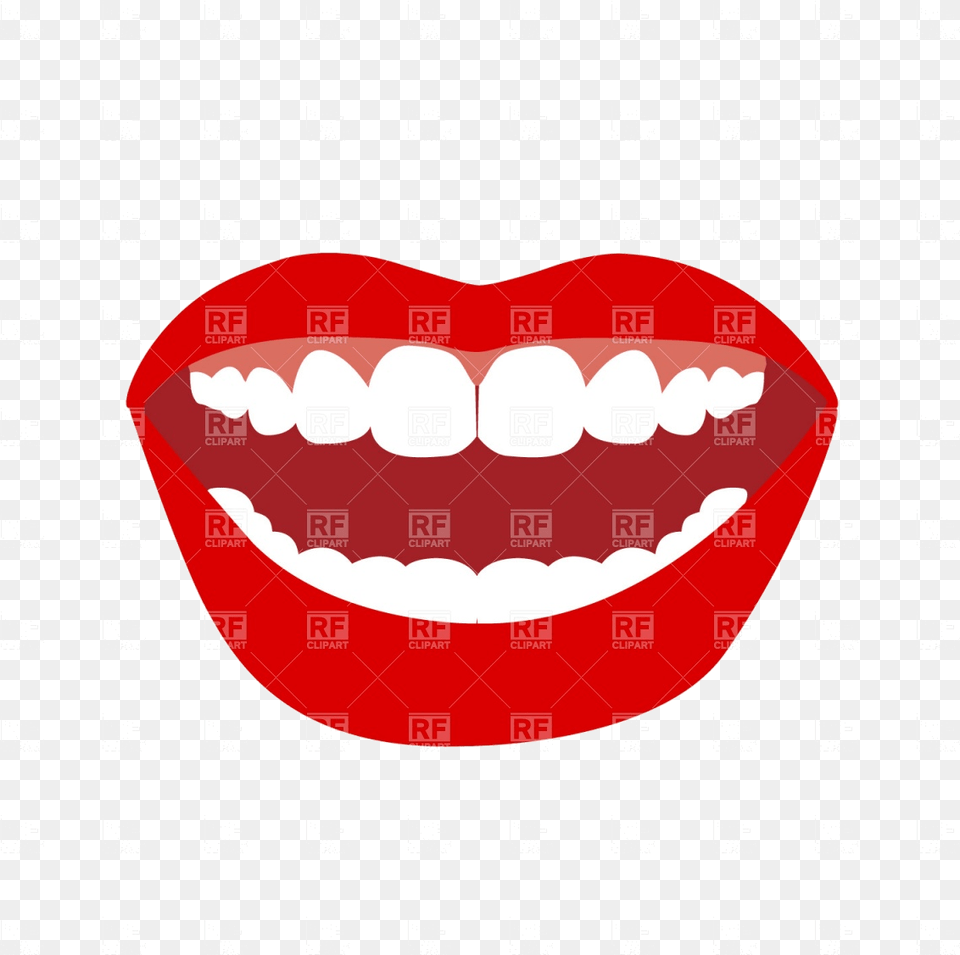 Open Mouth Clip Art, Body Part, Person, Teeth, Cosmetics Png Image