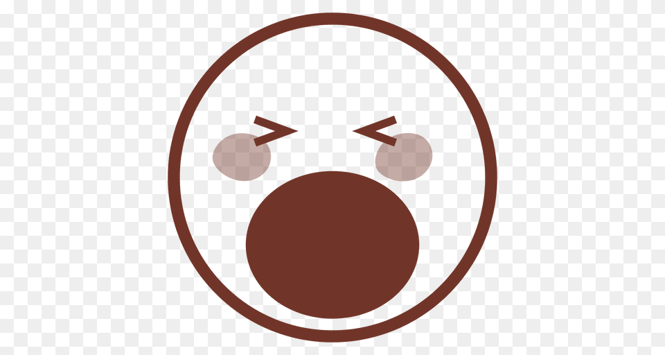 Open Mouth Closed Eyes Emoji, Ammunition, Grenade, Weapon, Food Free Transparent Png