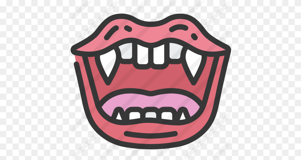 Open Mouth Halloween Icons Happy, Body Part, Person, Teeth Free Png Download