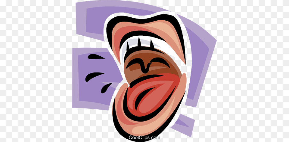 Open Mouth Royalty Vector Clip Art Illustration, Body Part, Person, Baby, Face Free Png Download
