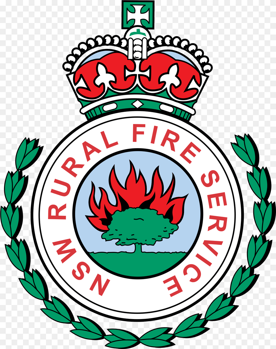 Open Nsw Rural Fire Service Logo Clipart Full Size New South Wales Rural Fire Service, Emblem, Symbol, Dynamite, Weapon Png