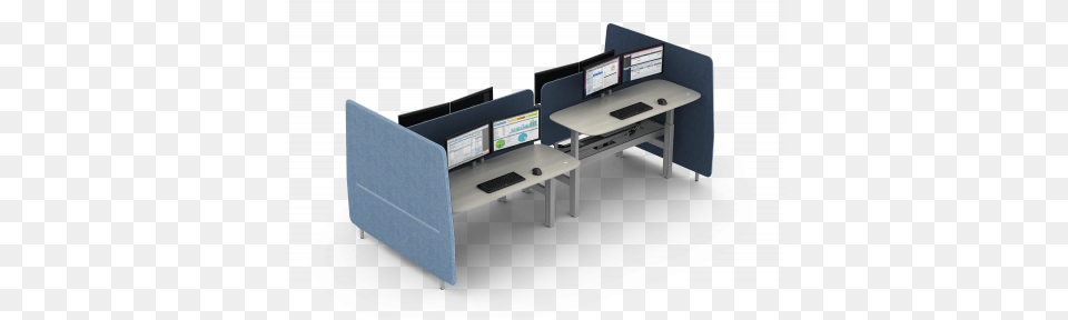 Open Office Height Adjustable Benching Product Apache Openoffice, Table, Furniture, Desk, Electronics Png Image