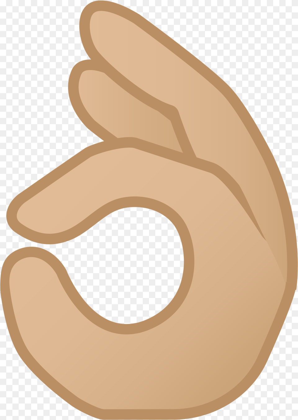 Open Ok Hand Emoji, Clothing, Glove, Food, Nut Free Png