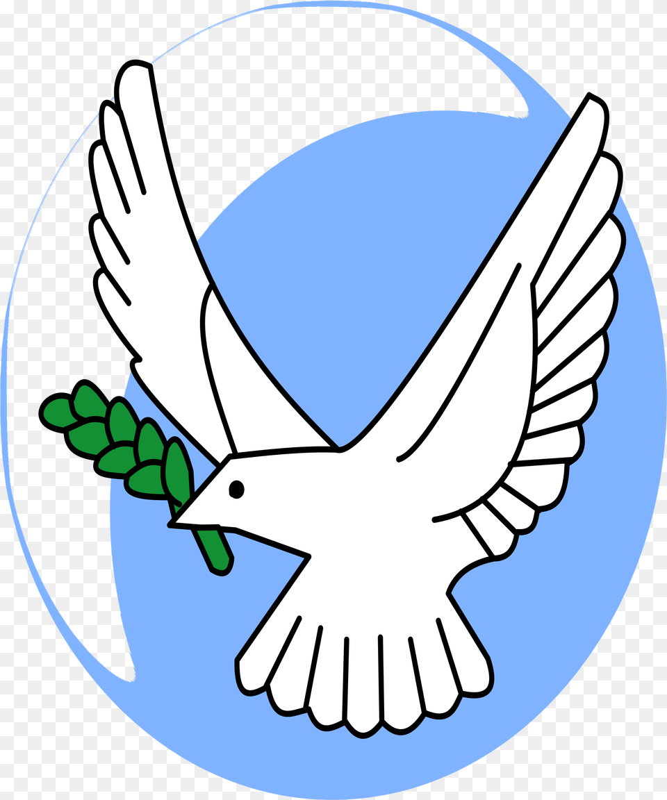 Open Olive Branch Petition Clip Art, Animal, Bird, Pigeon, Dove Free Transparent Png