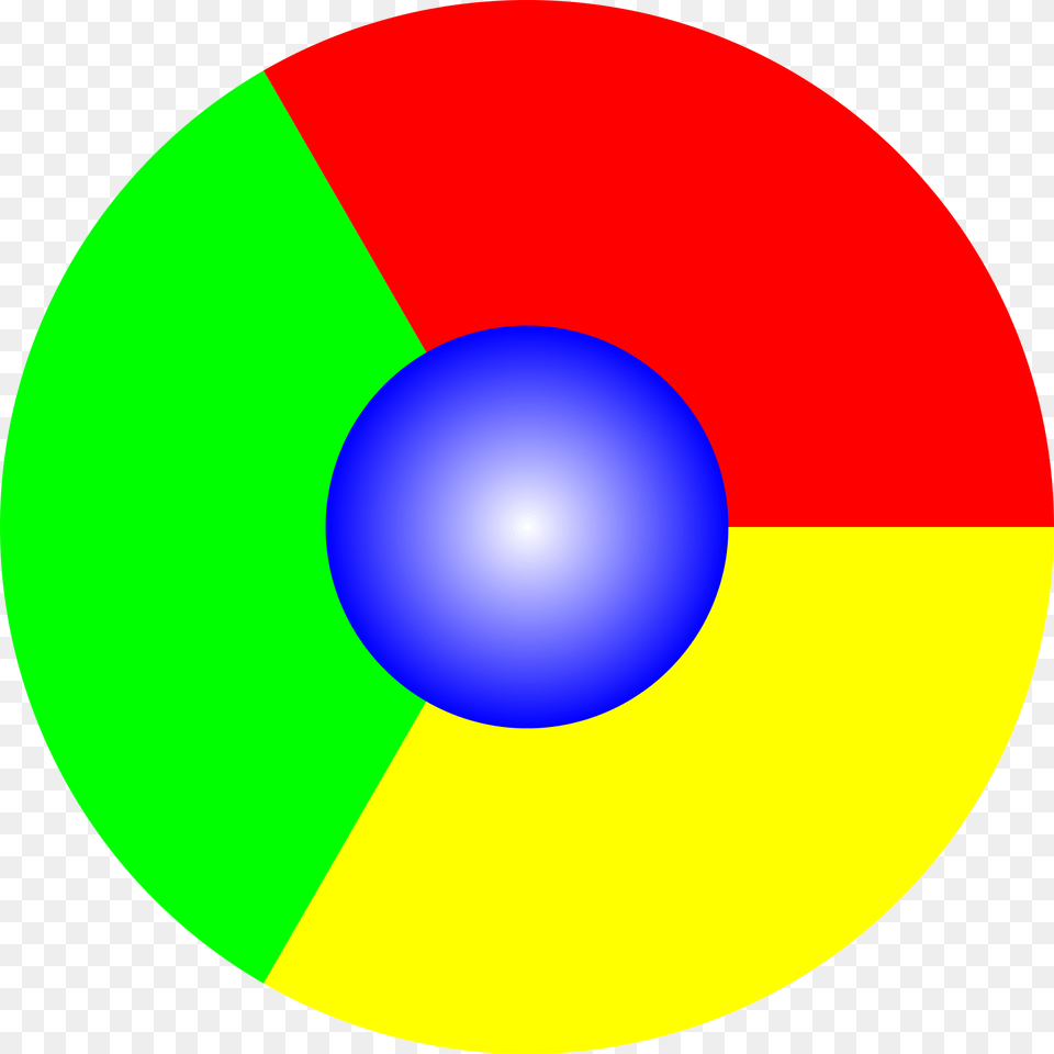 Open Original Google Chrome Logo, Sphere, Disk Free Png Download
