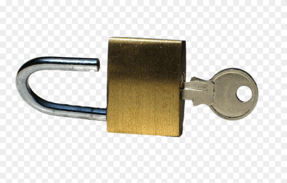 Open Padlock And Key, Lock Png
