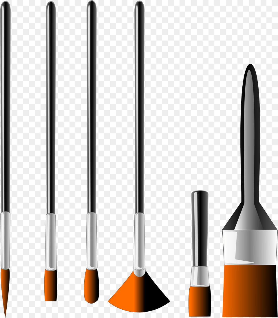 Open Paint Brushes, Brush, Device, Tool, Blade Png Image