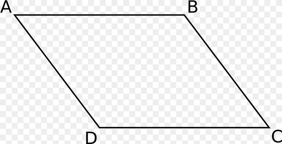 Open Parallelogram Degrees, Gray Free Png