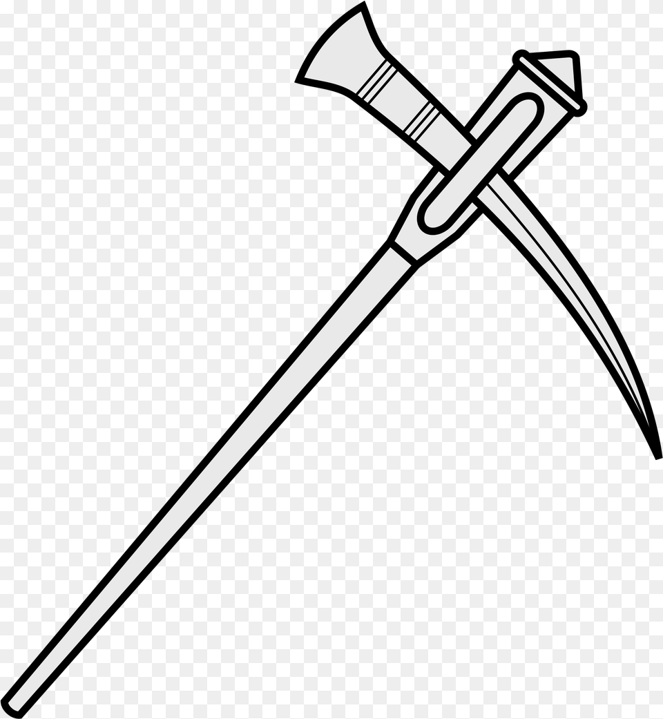 Open Pickaxe Drawing, Sword, Weapon, Blade, Dagger Png