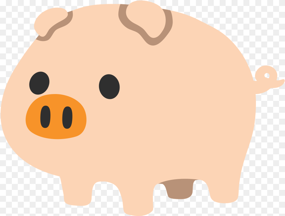 Open Pig Emoji, Piggy Bank, Animal, Bear, Mammal Free Png