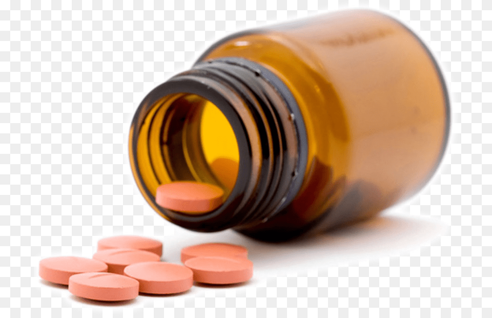 Open Pill Bottle Pharmacy, Medication Png