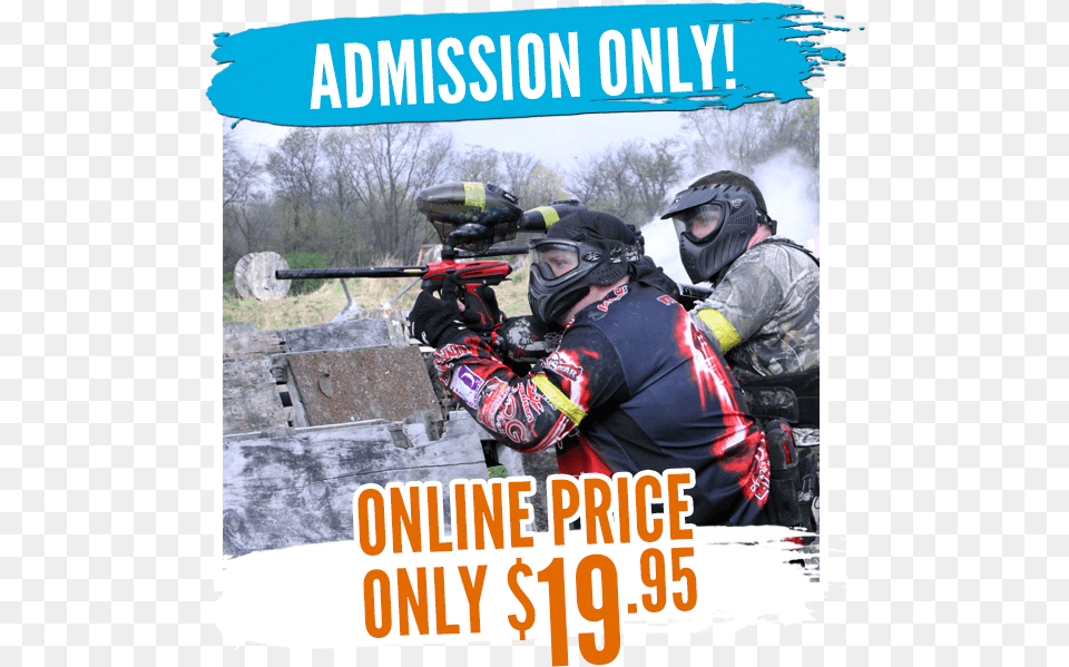 Open Play Admission Only Paintball, People, Person, Adult, Male Png