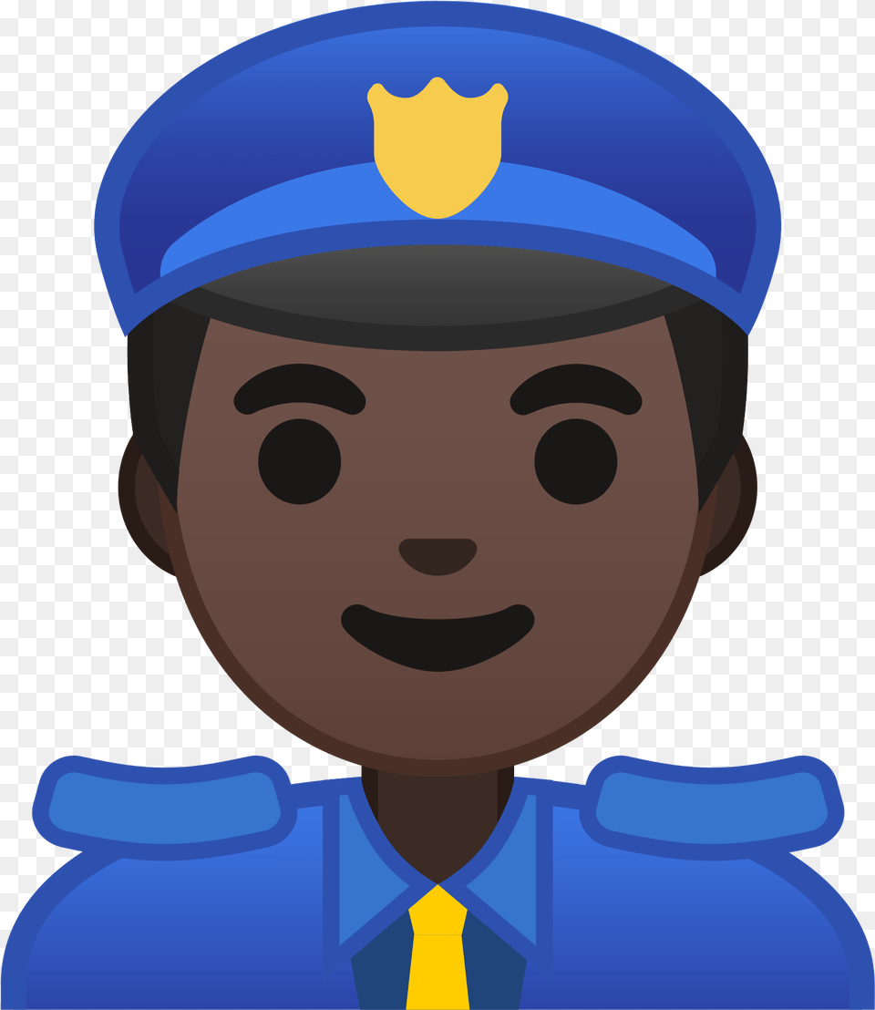 Open Police Officer Emoji, Captain, Person, Baby, Face Png