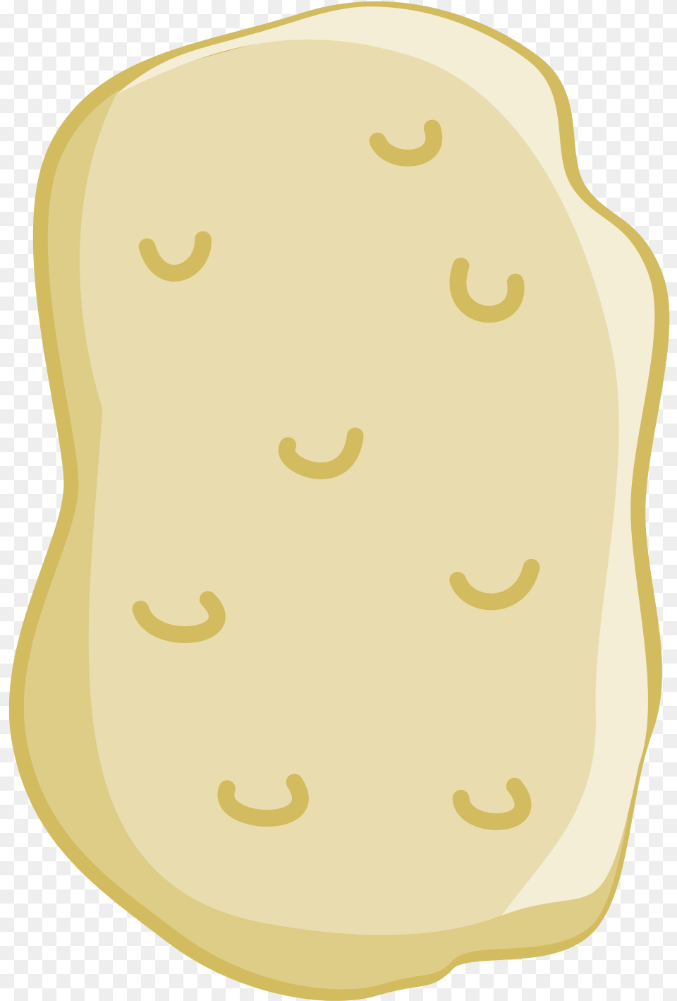 Open Potato 2d, Bread, Food, Toast, Face Free Png
