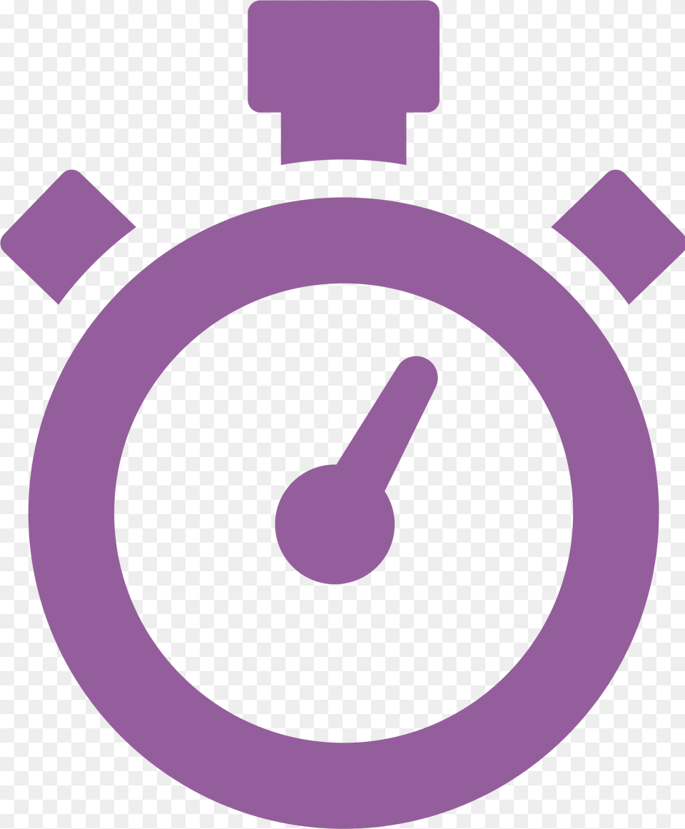 Open Purple Watch Icon, Stopwatch Free Png Download