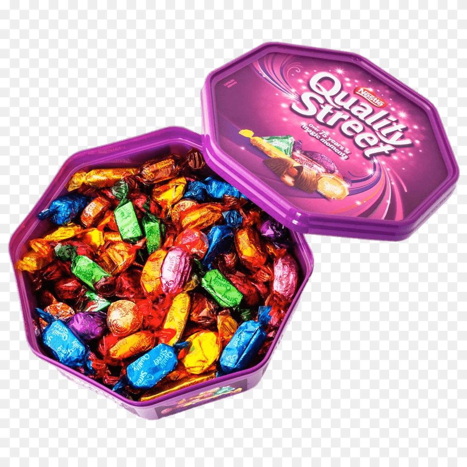 Open Quality Street Chocolate Box, Food, Sweets, Candy, First Aid Free Png Download