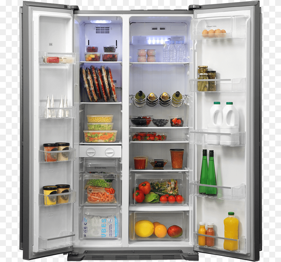 Open Refrigerator 2 Fridges, Appliance, Device, Electrical Device Png