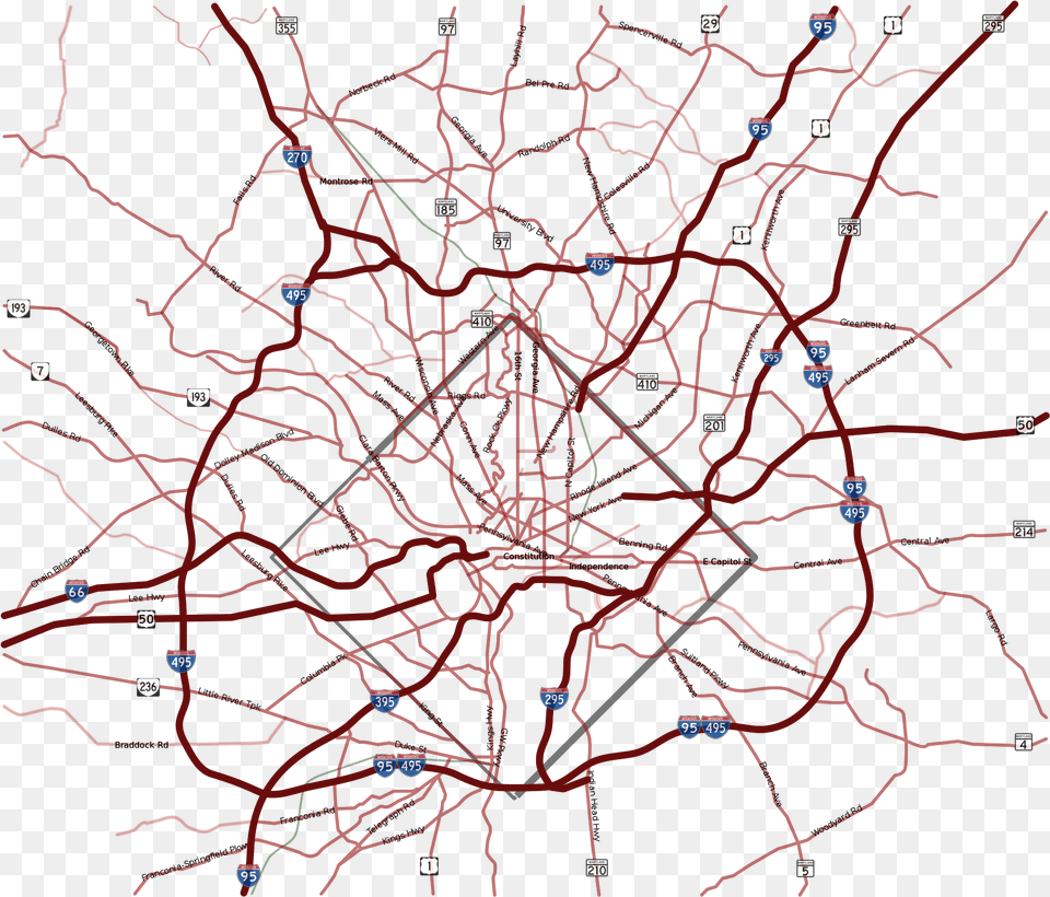 Open Roads Map Free Transparent Png