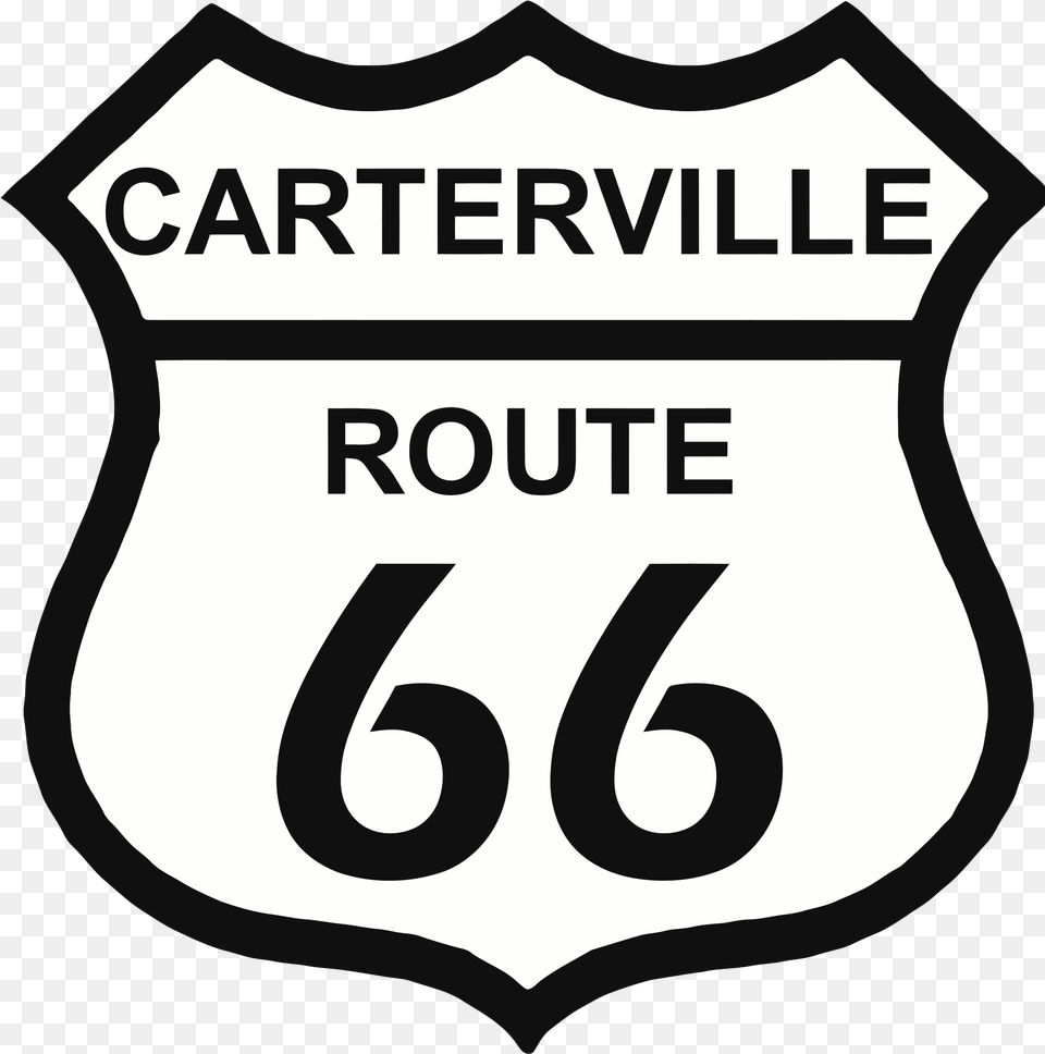 Open Route 66 Svg, Badge, Logo, Symbol, Text Png