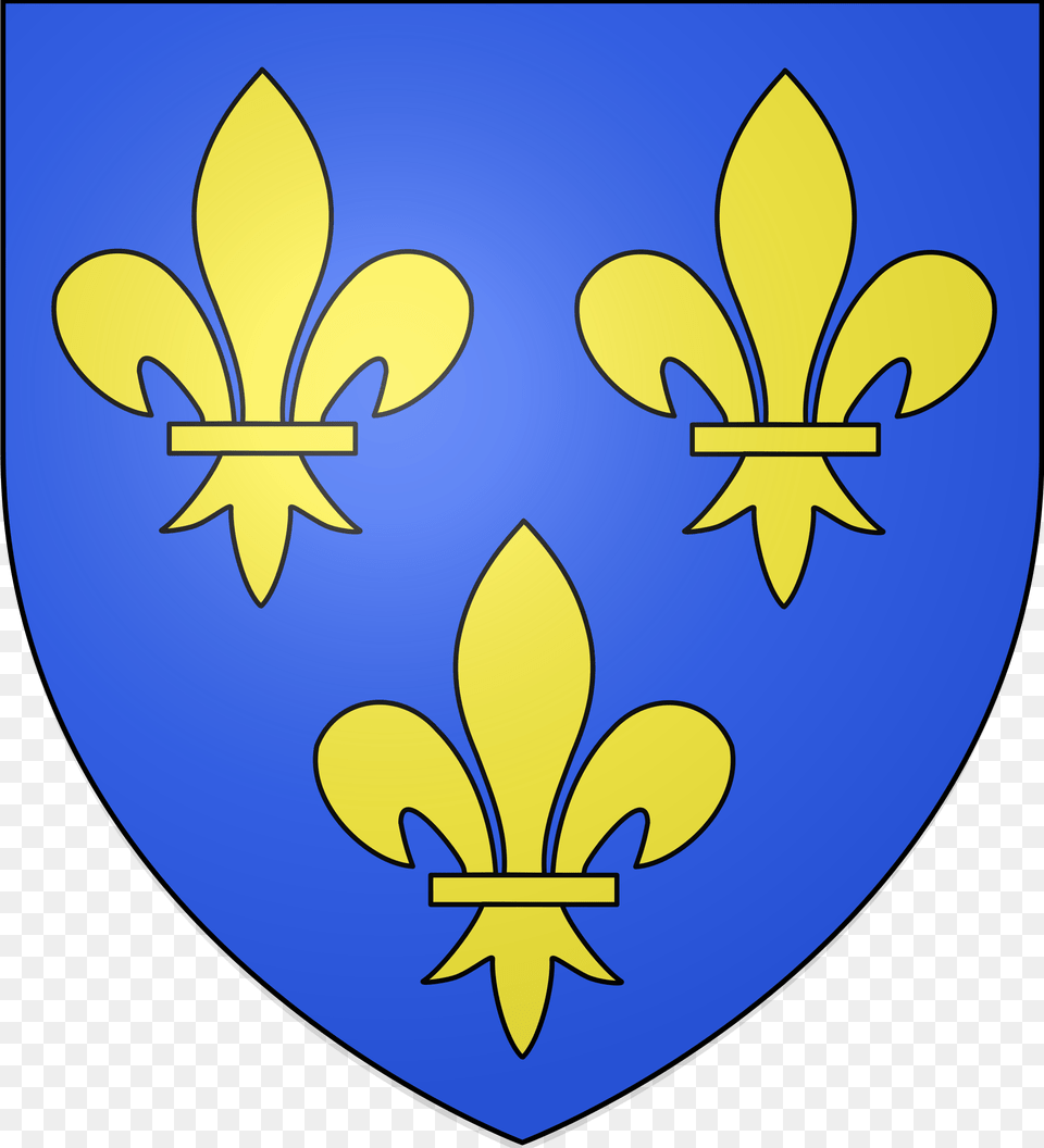 Open Royaume De France Blason, Armor, Shield Free Transparent Png