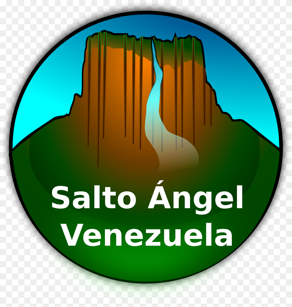 Open Salto Del Angel Logo, Sphere, Outdoors, Nature, Astronomy Free Png