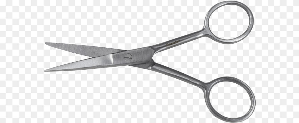 Open Scissors Dissecting Scissors Student Grade, Blade, Shears, Weapon Free Png Download
