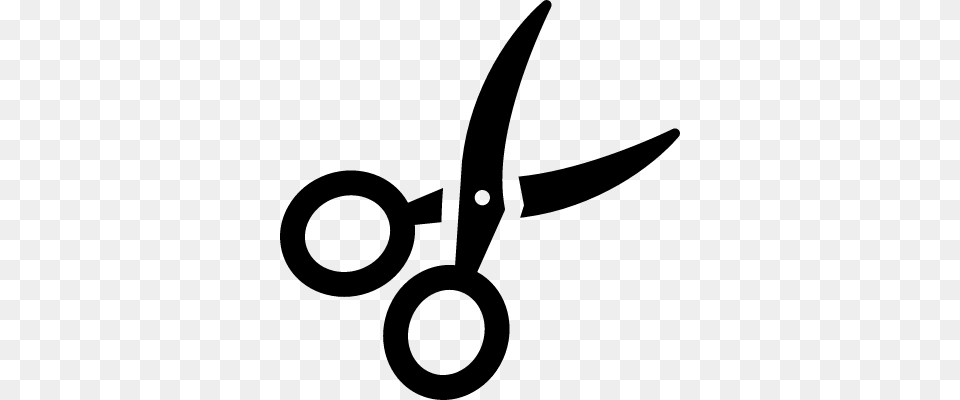 Open Scissors Vector Scissors Icon, Gray Free Transparent Png